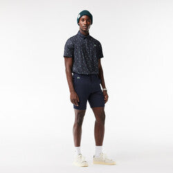 Men’s Lacoste Golf Printed Recycled Polyester Polo