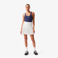 Load image into Gallery viewer, Women&#39;s Pique Tennis Skirt with Integrated Shorts
