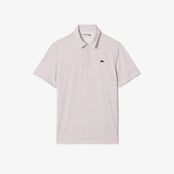 Men’s Lacoste Golf Printed Recycled Polyester Polo