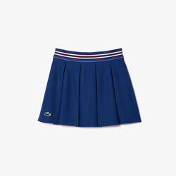 Women's Pique Tennis Skirt with Integrated Shorts