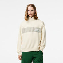 Load image into Gallery viewer, Men’s Lacoste Zip Neck Loose Fit Organic Cotton Sweatshirt
