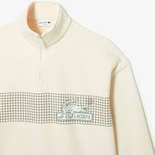 Load image into Gallery viewer, Men’s Lacoste Zip Neck Loose Fit Organic Cotton Sweatshirt
