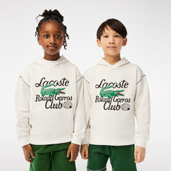 Kids’ Lacoste Sport Roland Garros Edition Embroidered Sweatshirt