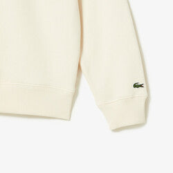 Men’s Lacoste Zip Neck Loose Fit Organic Cotton Sweatshirt