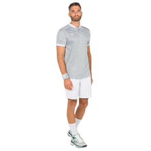 Load image into Gallery viewer, Men&#39;s Team Mesh Polo Silver
