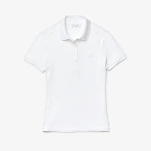 Women's Slim fit Stretch Cotton Piqué Polo