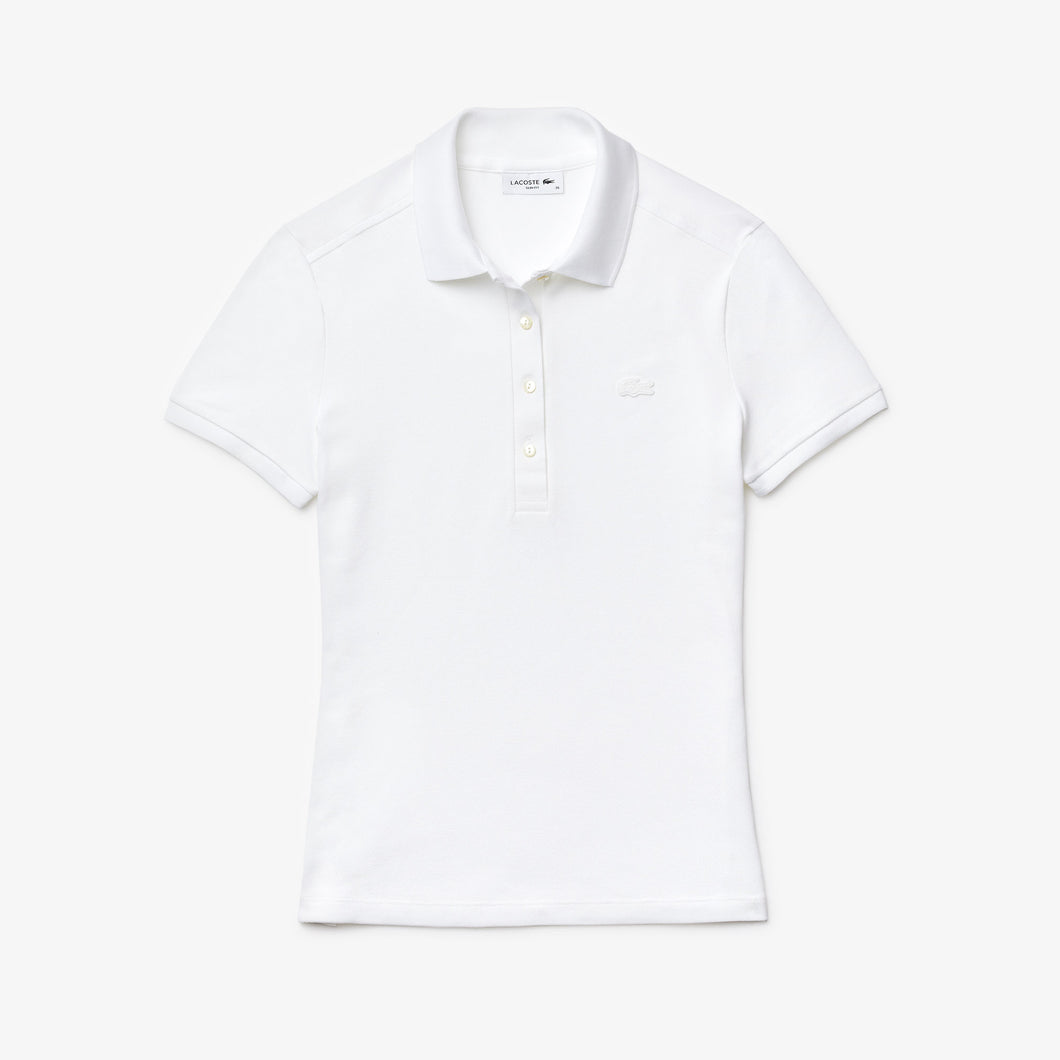 Women's Slim fit Stretch Cotton Piqué Polo