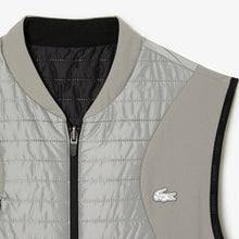 Load image into Gallery viewer, Men&#39;s Lacoste SPORT Padded And Reversible Vest Jacket Black/Blue
