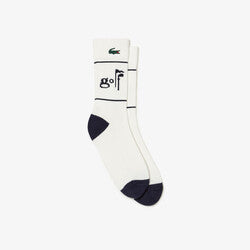 Unisex Lacoste Golf Lettering Socks