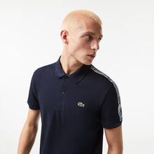 Load image into Gallery viewer, Men’s Lacoste Logo Stripe Piqué Polo Shirt
