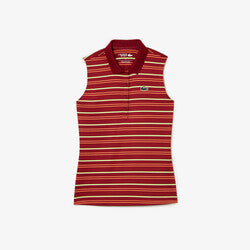 Women’s Lacoste Golf Sleeveless Stripe Print Sweater