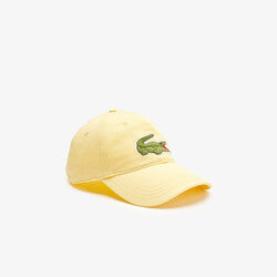 Unisex Lacoste Adjustable Organic Cotton Twill Cap