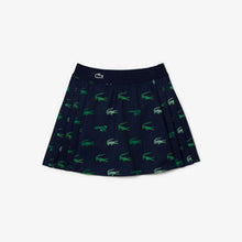 Load image into Gallery viewer, Women’s Lacoste Golf Print Skirt with Built-in Shorts
