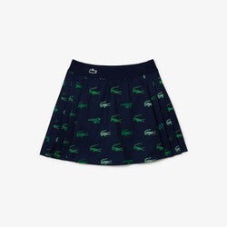 Women’s Lacoste Golf Print Skirt with Built-in Shorts