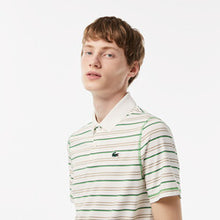 Load image into Gallery viewer, Men’s Lacoste Golf Recycled Polyester Stripe Polo
