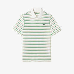 Men’s Lacoste Golf Recycled Polyester Stripe Polo