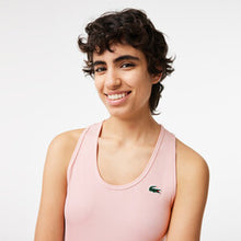 Load image into Gallery viewer, Women’s Lacoste Sport Slim Fit Ribbed Tank Top
