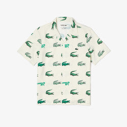 Men’s Lacoste Golf Printed Short-Sleeved Shirt