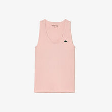 Load image into Gallery viewer, Women’s Lacoste Sport Slim Fit Ribbed Tank Top
