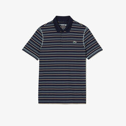 Men’s Lacoste Golf Recycled Polyester Stripe Polo