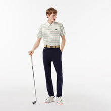 Load image into Gallery viewer, Men’s Lacoste Golf Recycled Polyester Stripe Polo
