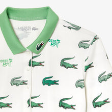 Load image into Gallery viewer, Women’s Lacoste Golf Crocodile Print Polo
