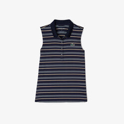 Women’s Lacoste Golf Sleeveless Stripe Print Sweater