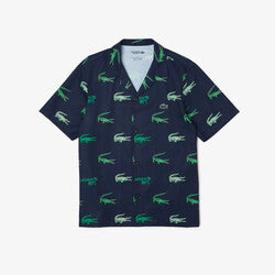 Men’s Lacoste Golf Printed Short-Sleeved Shirt